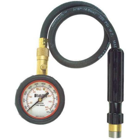 Dial Gauge, Long Hose/Handle, 0-160 psi MPN:GA-276