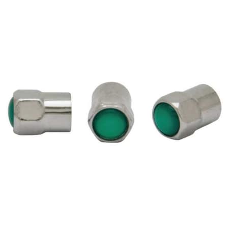TPMS Chrome Tire Valve Cap, PK100 MPN:89TPMS-CAPG