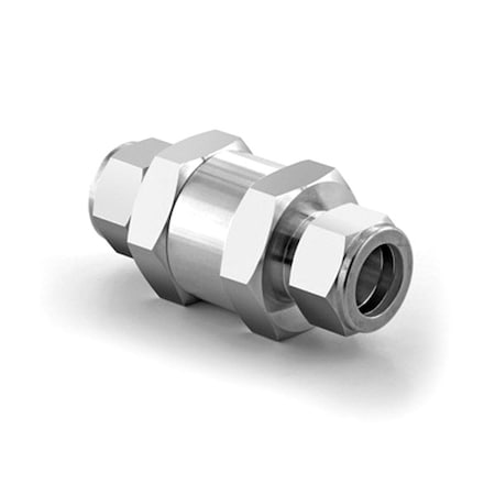 Check Valve, Poppet, Inline, Let-Lok MPN:H-400-SS-L-3/4