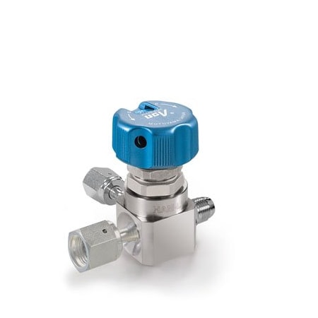 Manual Valve, 1/4 X 1/4 in, 3 Port UCV MPN:HM31-4VKLC-GF4GM4GF4