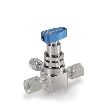 Manual Valve, 1/4 X 1/4 in, 3 Port UCV MPN:HM34-4VKLQ-GF4