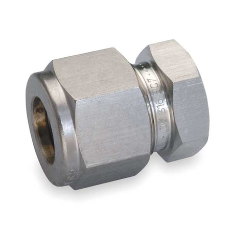 Cap, Stainless Steel, Compression 6 mm MPN:7108L-SS-6MM