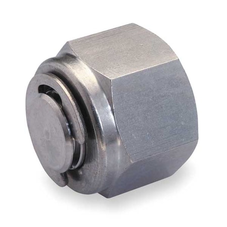 Plug, Stainless Steel, Compression 6 mm MPN:7121L-SS-6MM