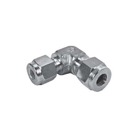 Elbow, SS, Comp. 8 mm, FNPT 1/8 in MPN:765LR SS 8MM X 1/4
