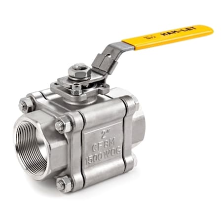 Manual 2-Way Ball Valve, NPT, SS MPN:H-510-SS-N-1/2