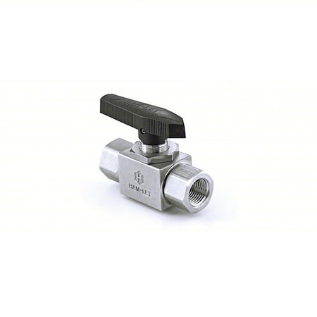 Manual 2-Way Ball Valve, NPT, 316 SS MPN:H-6810-SS-N-1/4-PSS