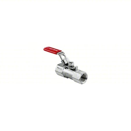 Manual Two-Way Ball Valve, Straight, Lever MPN:H-710-SS-G-1/2-T-LD