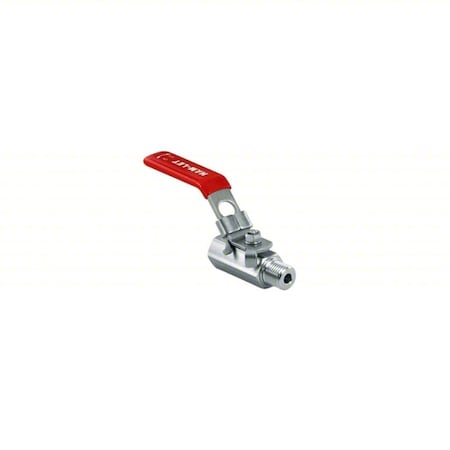 Manual Two-Way Ball Valve, Straight, Lever MPN:H-785-SS-N-1/4-T-LD