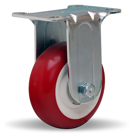 Rigid Caster 300 3-1/2X1-3/8 Poly-Tech MPN:R-303-1/2-NF