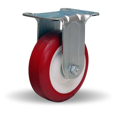 Rigid Caster, 300 4X1-3/8 Poly-Tech MPN:R-341-NF