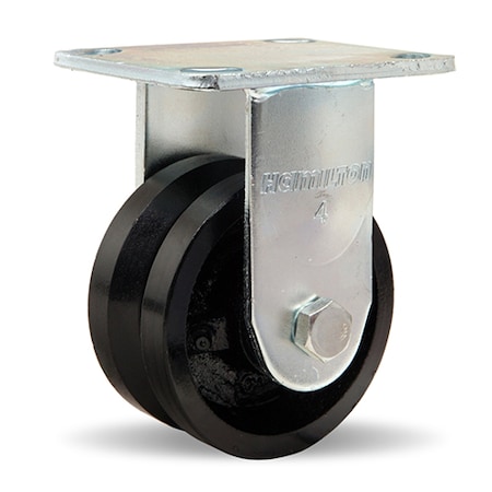 Rigid Caster, 52 4X2 V-Grooved MPN:R-524-V