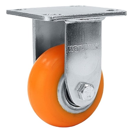 Plate Caster, Steel, Rigid MPN:R-52K-52EMB-ZB