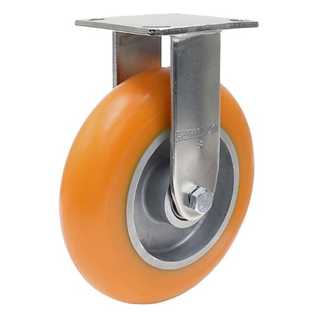 Plate Caster, Steel, Rigid MPN:R-52K-82EMB-FITG-82-ZB
