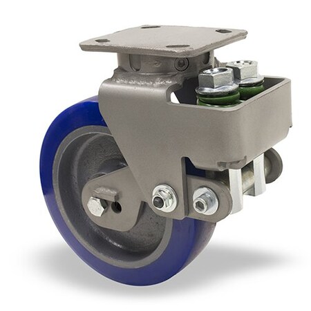 Caster, Rigid, Aezfwh, 8 x 2, Ergo-Glide Xt MPN:R-AEZFWH-8EGB-1