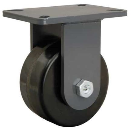 Plte Caster, Rgd, Phenolic, 6 in., 2000 lb. MPN:R-CH-63PH