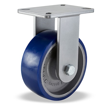 Rigid Caster, Ch 8X3 Soft-Poly MPN:R-CH-83SPT