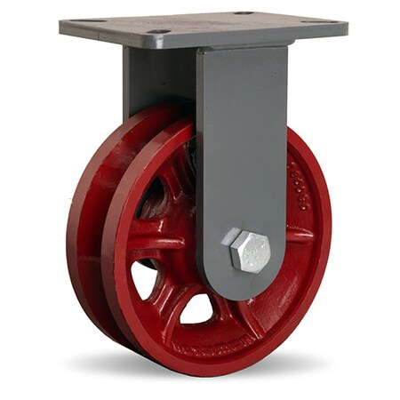 Rigid Caster, Ch 8X2-3/4 V-Grooved MPN:R-CH-8VT