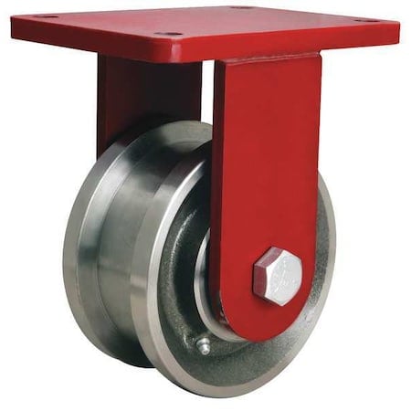 Dubl-Flangd Cster, Frged Stl, 5 in, 4200 lb MPN:R-EHD-FT53FH