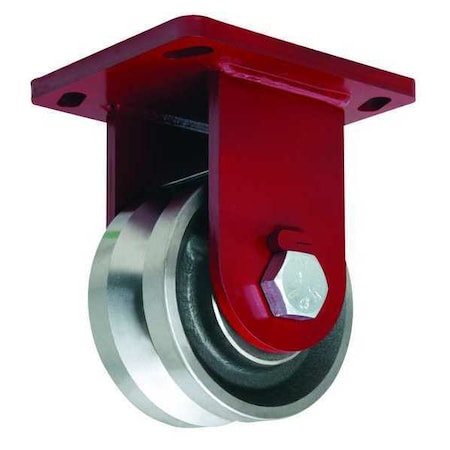 Plate Caster, Rigid, Heavy-Duty, 5000 lb. MPN:R-EPSD-63FVH