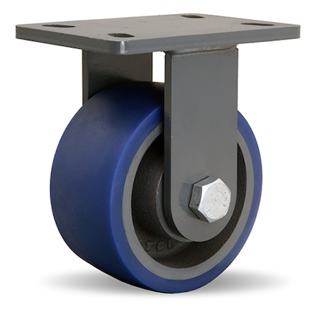 Rigid Caster, Es 6X3 Poly-Soft MPN:R-ES-63SPB