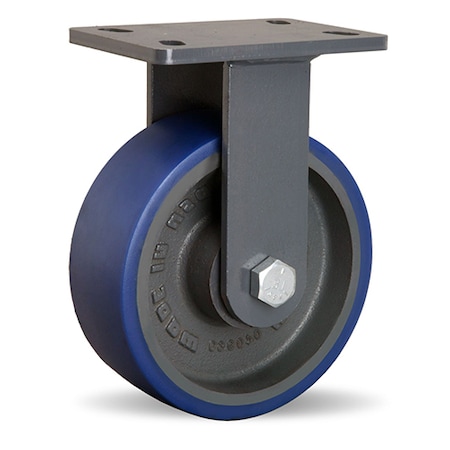 Rigid Caster, Es 8X3 Soft-Poly MPN:R-ES-83SPB