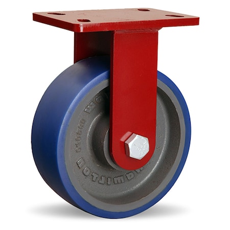 Rigid Caster, Fm 8X3 Poly-Soft MPN:R-FM-83SPB