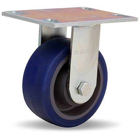 Rigid Caster, Gs 5X2 Soft-Poly MPN:R-GS-5SPB