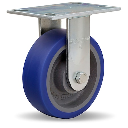 Rigid Caster, Gs 6X2 Soft-Poly MPN:R-GS-6SPB