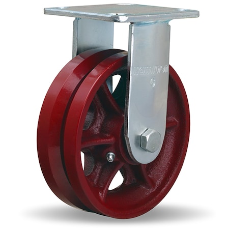 Rigid Caster, Gs 6X2 V-Grooved MPN:R-GS-6V