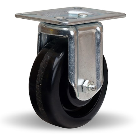 Rigid Caster, Hl 4X1-1/2 Plastex MPN:R-HL-4P