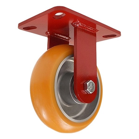 Plate Caster, Steel, Rigid MPN:R-HS-62EMB-ZB-FITG-62-ZB
