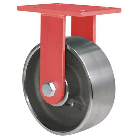 Plt Castr, Rgd, Forged Steel, 6 in., 6000 lb MPN:R-HS-6FSB