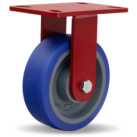 Rigid Caster, Hs 6X2 Poly-Soft MPN:R-HS-6SPT