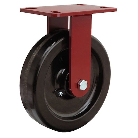 Plte Caster, Rgd, Phenolic, 8 in., 1400 lb. MPN:R-HS-8P