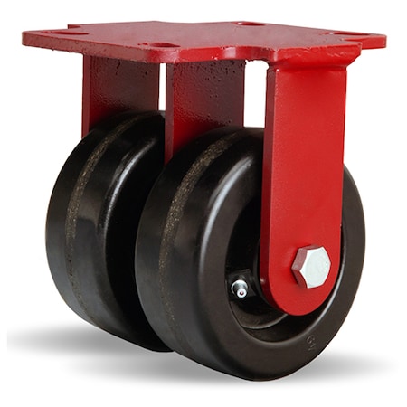 Rigid Caster, Hs2 5X2 Plastex MPN:R-HS2-5P