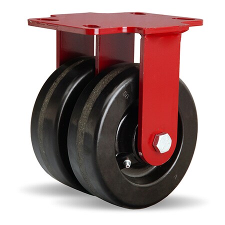 Rigid Caster, Hs2 6X2 Plastex MPN:R-HS2-6P