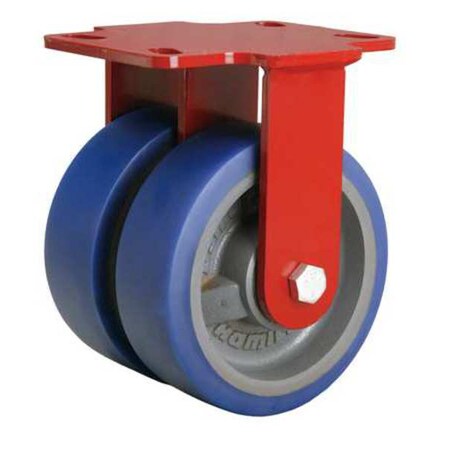 Dual Whl Cster, Polyurthan, 6 in., 1920 lb. MPN:R-HS2-6SPB
