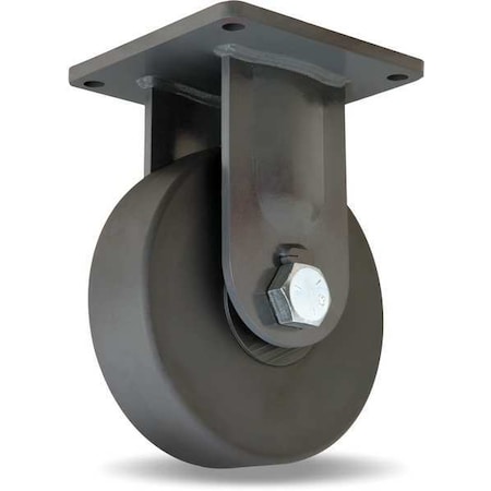 Plte Caster, Rgd, Nylon, 10 in., 8200 lb. MPN:R-MD-103NYB