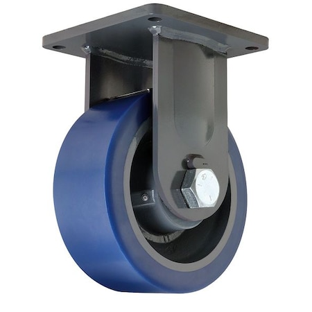 Plte Caster, Rgd, Poly, 10 in., 5000 lb. MPN:R-MD-104SYT