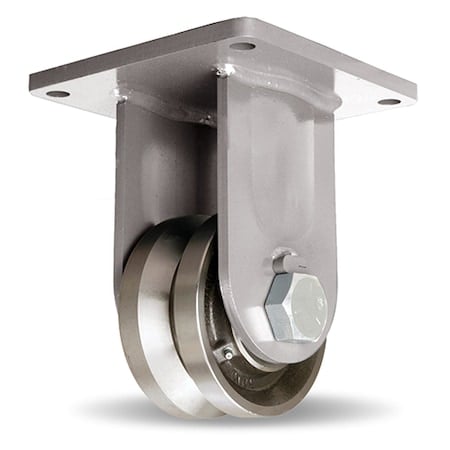 Rigid Caster, Md 6X3 Fs V-Grooved MPN:R-MD-63FVT