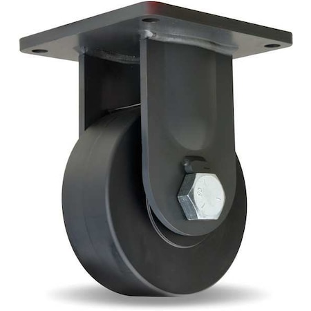 Plte Caster, Rgd, Nylon, 8 in., 7200 lb. MPN:R-MD-83NYB
