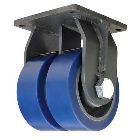 Dual Whl Caster, Polyurethane, 8in, 7000 lb MPN:R-MDD-83SYT