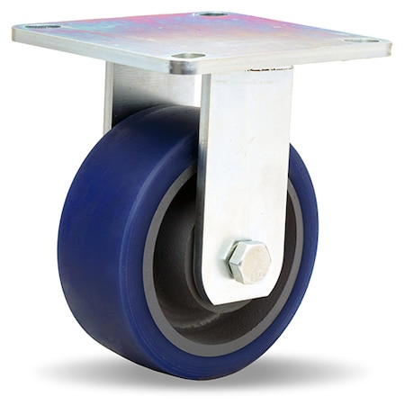 Rigid Caster, Ms 5X2 Soft-Poly MPN:R-MS-5SPB