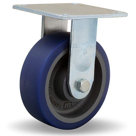 Rigid Caster, Ms 6X2 Soft-Poly MPN:R-MS-6SPB