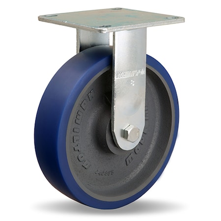 Rigid Caster, Ms 8X2 Soft-Poly MPN:R-MS-8SPB