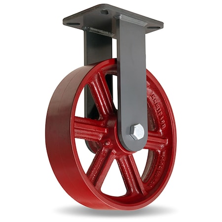 Rigid Caster, Sec 12X3 Metal MPN:R-SEC-12MH