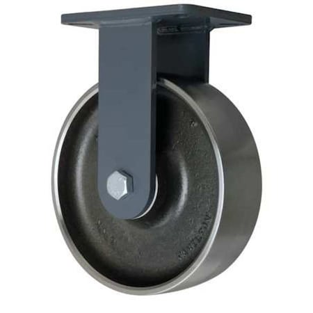Plte Caster, Rgd, Forgd Stel, 10 in, 6000 lb MPN:R-SEC-13FSB