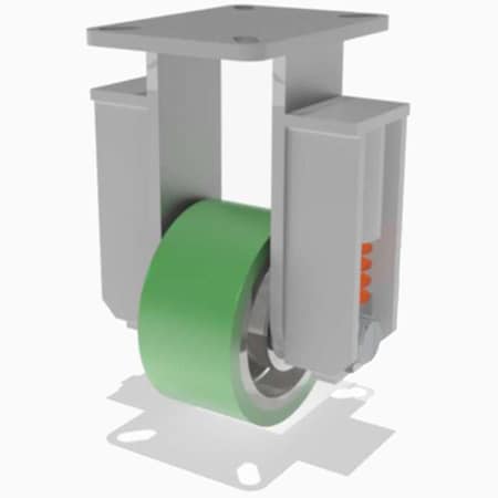 Rigid Spring, Loaded Ch 6X3 Duralast MPN:R-SPCH-63DT-2