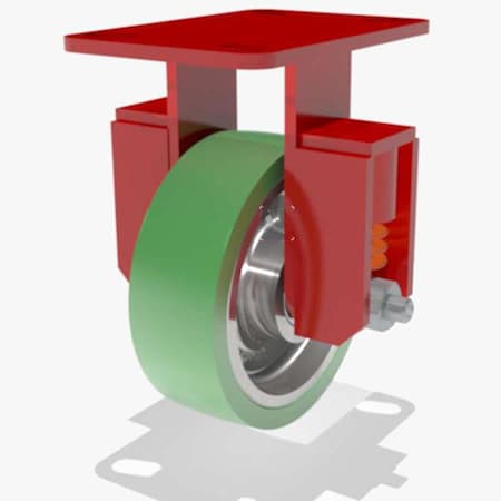 Rigid Spring, Loaded Hs 6X2 Duralast MPN:R-SPHS-6DB-2
