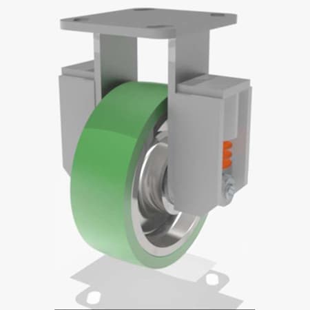 Rigid Spring, Loaded Wh 6X2 Duralast MPN:R-SPWH-6DB-1